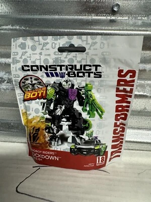 Transformers Construct Bots Dinobot Riders Bloqueo en paquete Foto 1 de 4