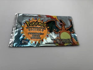 Topps Pokemon Series 3 Empty Booster Pack Charizard #PT142 - Imagen 1 de 3