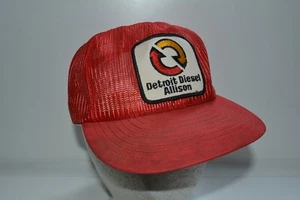 Detroit Diesel Allison Baseball Mütze Kappe rot Snapback - Bild 1 von 3