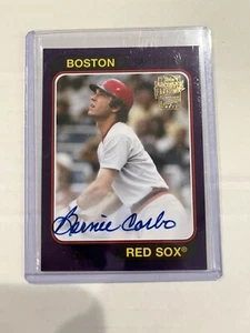 Topps 2020 Bernie Carbo Autograph FFA-BC Purple 48/150 - Picture 1 of 2