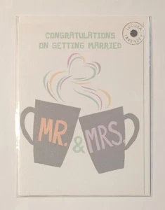 Lucilla Lavender Congratulatory Card Original Packaging Wedding Blank Notecard - Picture 1 of 2