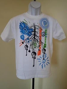 NEW Novelty Graphic Guitar YOUTH size XLARGE (18) white short-sleeve T-shirt - Picture 1 of 1