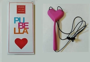 Pubella depilazione intima artistica cuore pube sagoma kit set ceretta rasoio - Foto 1 di 3
