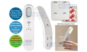 All-In-1 Rechargeable Motion Sensor LED Cabinet Light Flashlight Long-Hour OP - Picture 1 of 9