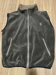 Miller's Sportific Collection Polartec Beige Fleece Vest Herringbone M - Picture 1 of 6