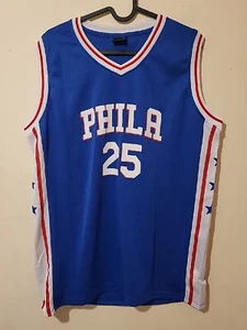 Vintage 'Sport' NBA Simmons 25 basketball jersey Guernsey sleeveless & shorts - Picture 1 of 11