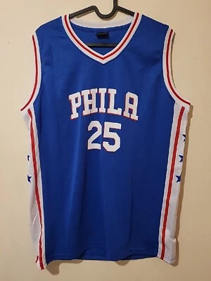 Vintage 'Sport' NBA Simmons 25 basketball jersey Guernsey sleeveless & shorts - Image 1 of 4