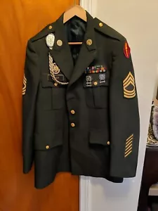Vintage Army Military Jacket - Picture 1 of 7