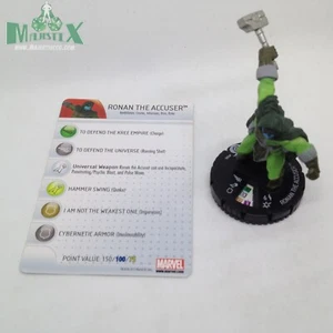 Heroclix Guardianes Galácticos Set Ronan el Acusado #006 Figura Fuerzas Rápidas ¡con tarjeta! - Imagen 1 de 1