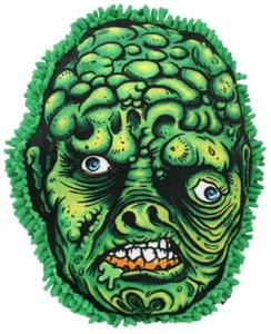 NEW Creepy Co. The Toxic Avenger TOXIE PILLOW Plush Cushion Throw Troma Movie TV - Picture 1 of 5
