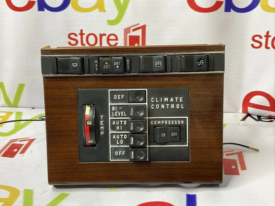 MERCEDES-BENZ W116 300SD 450SEL CALENTADOR CLIMATIZADOR INTERRUPTOR OEM 70-80 Foto 1 de 4