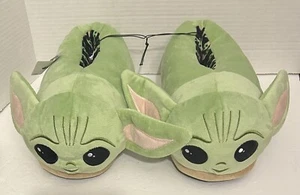 Yoda Plüsch Hausschuhe Erwachsene Größe 10 Unisex NEU mit Etikett ohne Karton - Bild 1 von 16