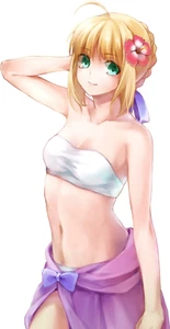 Artoria Pendragon Saber Fate Weatherproof Waifu Anime Sticker 6" Car Decal - Picture 1 of 1
