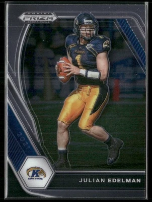 2021 Panini Prizm Draft Picks Collegiate #66 Julian Edelman - Image 1 of 2