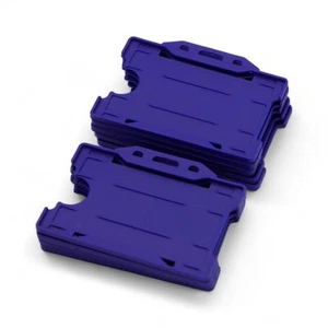 Portatarjetas de identificación de una sola cara ALG ID Cards® - azul marino (paisaje) (paquete de 10) - Imagen 1 de 3