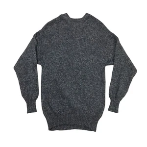 McGeorge Of Dumfries Shetland Wollpullover Grau Preppy Old Money Heritage - Bild 1 von 6
