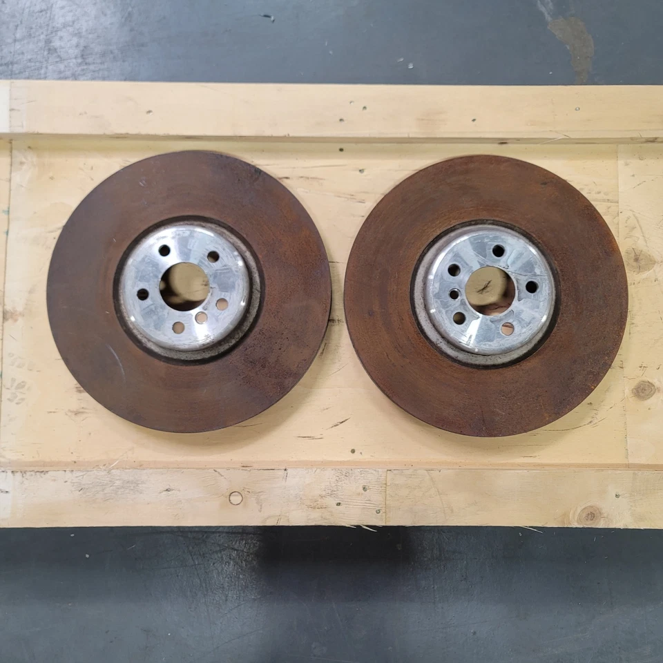 Juego de rotor de freno trasero BMW M850i G16 G12 G14 2017-2024 OEM 6887397 6887398 Foto 1 de 4