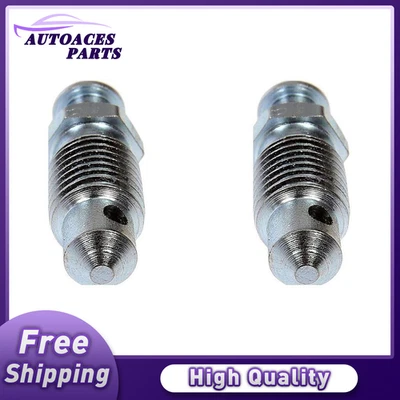Dorman 2pcs Front Brake Bleeder Screw for Chevrolet Malibu 1973-1976 1977 1978 - Image 1 of 3