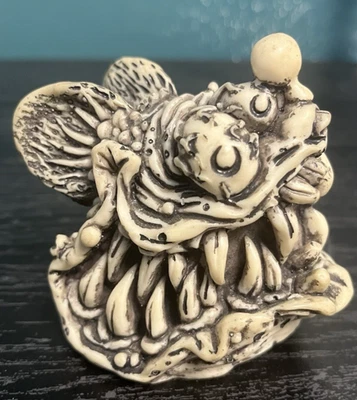 NEW!! Rat Fink Shifter Knob-1, Figure Poly Resin Shifter Model By Ed Roth Moon - Image 1 of 4