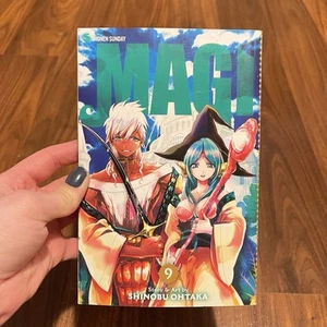 Magi The Labyrinth of Magic Vol 9 Manga English Volume Shinobu Ohtaka 1st Print - Bild 1 von 3