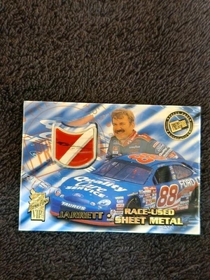 Dale Jarrett 1999 Press Pass Authentic Race Used Sheet Metal Unnumbered 1/1  - Image 1 of 4