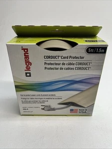 Cable Cover Cord Concealer Trip Free Safe Floor Wire Beige 5 Feet 🔥 Legrand - Bild 1 von 3