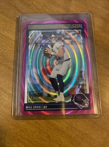 2023 Panini Score Will Levis RC #303 Pink Ellipse #119/299 Tennessee Titans - Picture 1 of 2