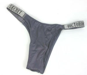 Victoria's Secret SEHR SEXY BRASILIANISCHES HÖSCHEN GLITZER PAILLETTEN LOGO TRÄGER NEU M198 - Bild 1 von 2