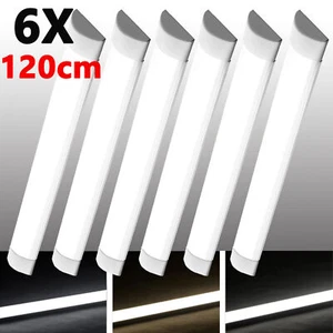 6X 120cm LED Feuchtraumleuchte Leuchtstoffröhre Neonröhre Röhrenlampe 40W Röhre - Bild 1 von 12