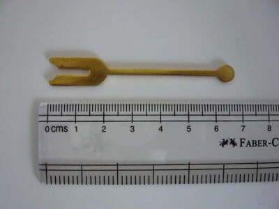 Brass French Pendulum Clock Crutch Blank Replacement For Spares Parts Repairs