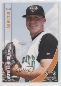 2006 Grandstand Augusta GreenJackets Wayne Foltin #22
