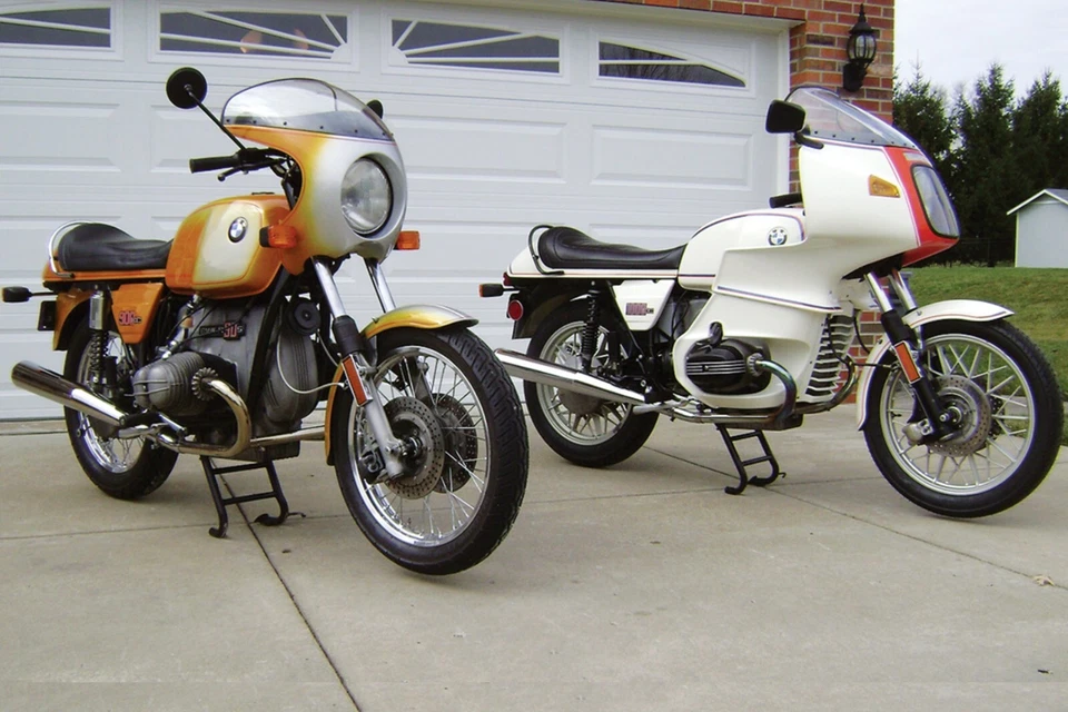 CLASSIC MOTORCYCLE 1978 BMW R100RS Motorcycle | 24x36 inch POSTER | vintage