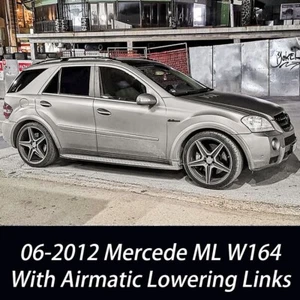 ADJUSTABLE LOWERING LINKS AIR SUSPENSION KIT FOR MERCEDES BENZ ML CLASS AMG W164 - Picture 1 of 8