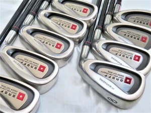 DAIWA GLOBERIDE ONOFF RED 9PC R-FLEX IRONS SET GOLF CLUBS JP Model - Picture 1 of 8