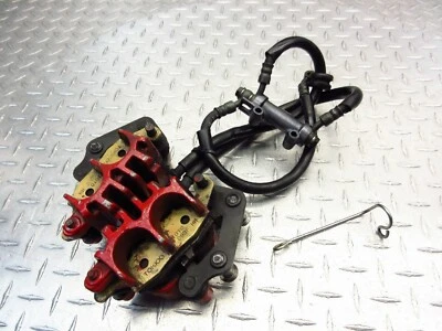 Par de mangueiras pinças de freio dianteiro 2001 01-03 Kawasaki ZR7S ZR750 FABRICANTE DE EQUIPAMENTO ORIGINAL - Imagem 1 de 4