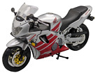 New-Ray 1:12 Road Rider Honda CBR600 F4 Silver & Red Motorcycle Model-Free Ship.