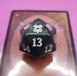 Zendikar Rising - Large Jade Spindown D20 Counter - Magic The Gathering - MTG - Bild 1 von 2
