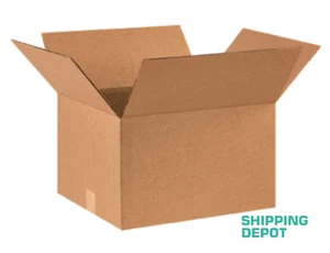 100 16x14x10 Cardboard Paper Box Mailing Packing Shipping Box Corrugated Carton - Picture 1 of 3