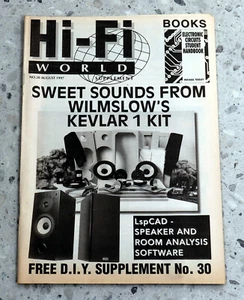 Hi-Fi WORLD Hi-Fi Supplement vintage Audio Hi-Fi magazine NO 30 AUGUST 1997 - Imagen 1 de 3