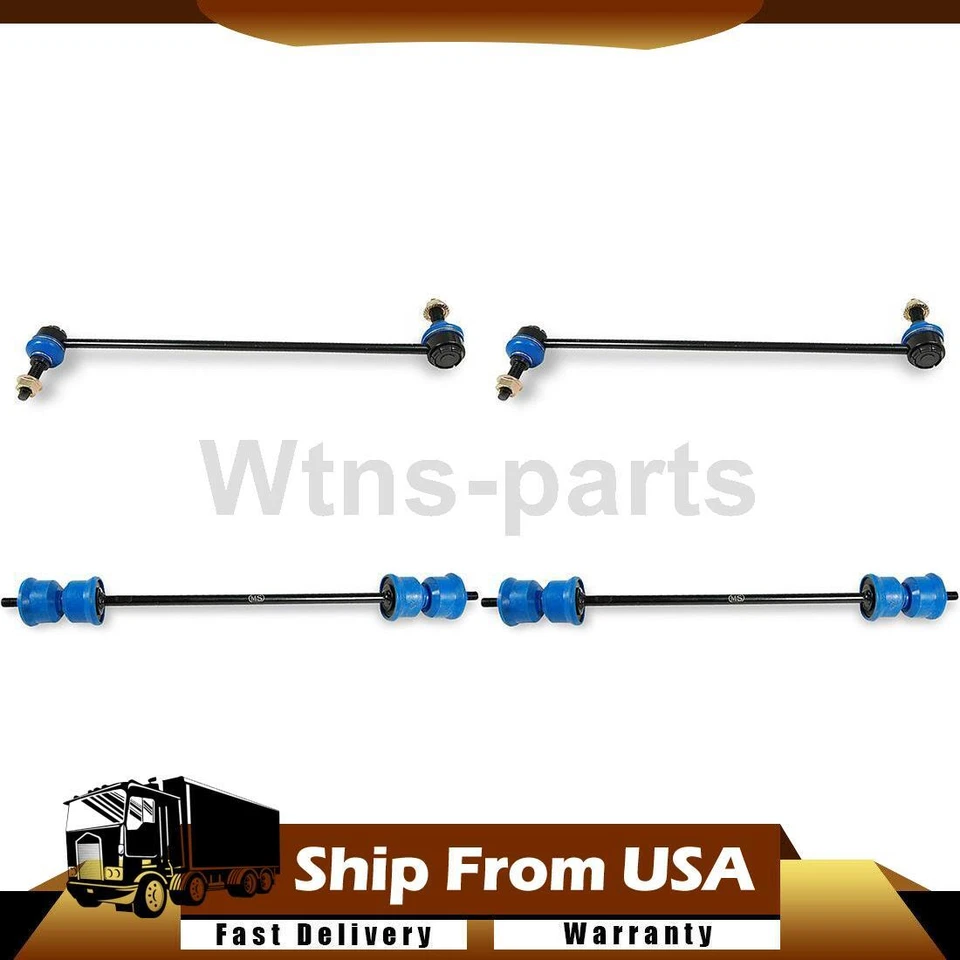 Mevotech Front Rear Sway Bar Link Kit For 2008 2009 2010 2011 2012 Buick Enclave - Image 1 of 4