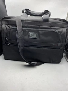 Tumi Alpha 20" Nylon Carry On Expandable Luggage Laptop Shoulder Bag 22121DH - Picture 1 of 15