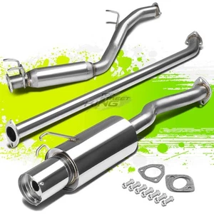 FOR 06-11 HONDA CIVIC EX/LX/DX FG1 1.8 4" TIP PERFORMANCE CATBACK EXHAUST SYSTEM - Picture 1 of 4