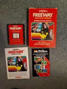 FREEWAY ATARI 2600 COMPLETE UK SELLER - Picture 1 of 10