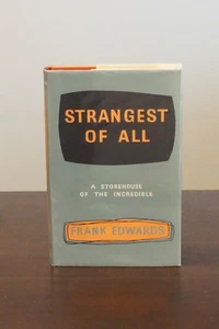 Strangest of All by Frank Edwards 1958 1st Edition HC DJ - Picture 1 of 8