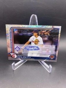 2025 Topps Pro Debut Braylon Doughty Shimmer Foil Auto /175 - Picture 1 of 3