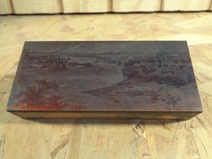 Minneapolis, St. Anthony & Falls - Historischer Druckpressenblock Iowa - Bild 1 von 5