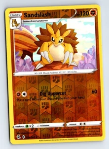 Sandslash -SWSH08: Fusion Strike- Reverse Holo - Picture 1 of 2
