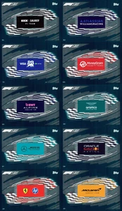 Turbo Attax F1 (Formel 1/Formula 1) 2025 ALLE 10 GREEN Team Logo Cards KOMPLETT - Bild 1 von 1
