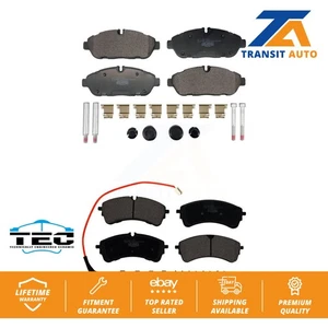 Front Rear Ceramic Brake Pad Kit For Ford Transit-250 Transit-150 Transit-350 HD - Picture 1 of 9