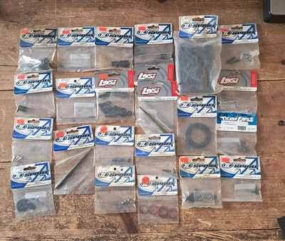 Lote de piezas de réplica de súper camión Losi LST LST2 AFT eje de canal embrague tracción delantera ++ Foto 1 de 4